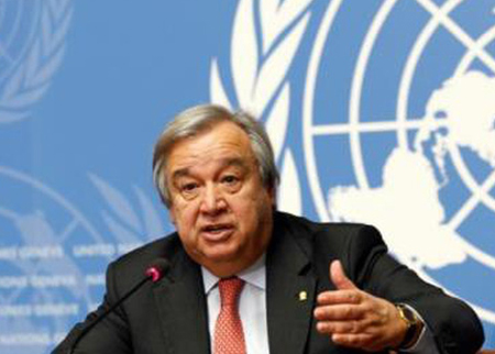 Tổng Thư ký Liên Hợp Quốc Antonio Guterres.