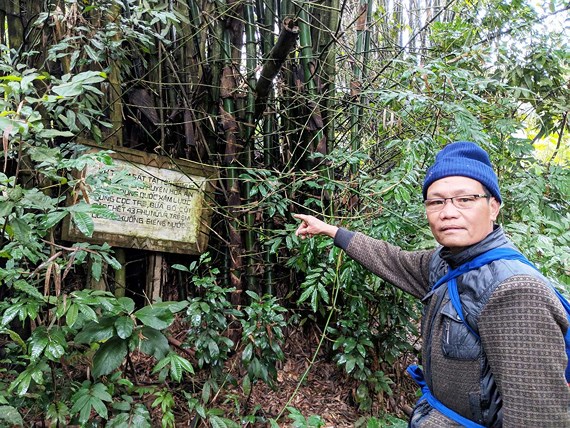 Ông Lô Ích Toản (xóm Nà Luông, xã Hưng Đạo, TP Cao Bằng), một trong những nhân chứng  phát hiện các nạn nhân của vụ thảm sát