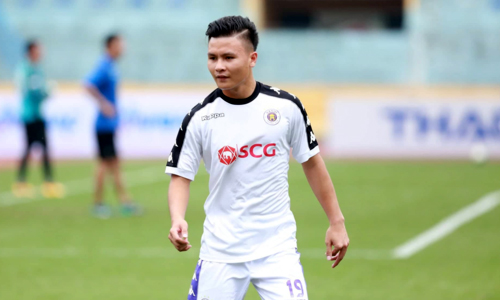 Quang Hải được HLV Chu Đình Nghiêm cho nghỉ trận Siêu Cup Quốc gia gặp Bình Dương hôm 16/2 dưỡng sức cho trận gặp Sơn Đông.