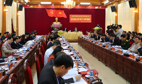 Hội nghị Ban Chấp hành Đảng bộ tỉnh Yên Bái lần thứ 21 (mở rộng) diễn ra tháng 12/2018.