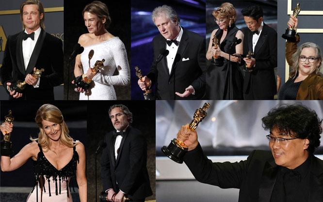 Các nghệ sĩ nhận tượng vàng Oscar lần thứ 92.