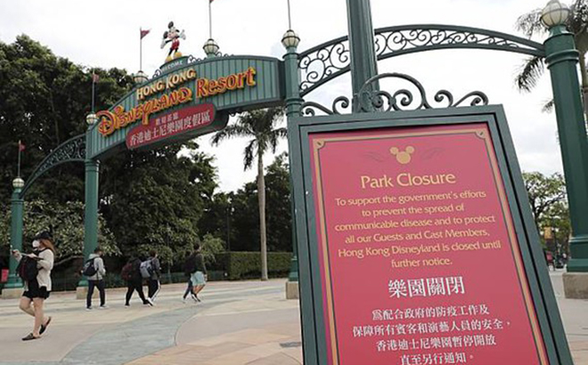 Disney đã đóng cửa công viên giải trí tại cả Hong Kong và Thượng Hải.