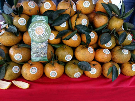 Luc Yen oranges are sold at Vietnam Local Specialties Fair
