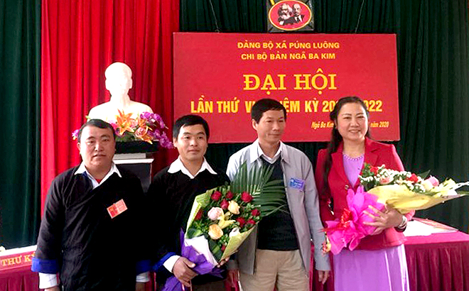 Đại hội Chi bộ Bả1n Ngã Ba Kim (Đảng bộ xã Púng Luông, huyện Mù Cang Chải) lần thứ VI, nhiệm kỳ 2020 - 2022.