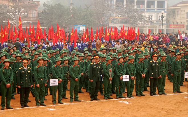 Tiếp nối những đoàn quân trùng điệp. Ảnh MQ