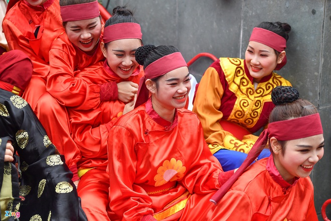 Lễ hội Gò Đống Đa là một trong những lễ hội lớn của Hà Nội, diễn ra vào mùng 5 Tết Nguyên đán hàng năm. Ảnh: Hoàng Hà.