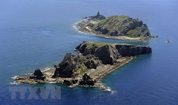 Quần đảo tranh chấp mà Nhật Bản gọi là Senkaku trong khi Trung Quốc gọi là Điếu Ngư.