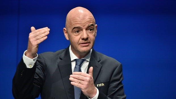 Chủ tịch FIFA Gianni Infantino.