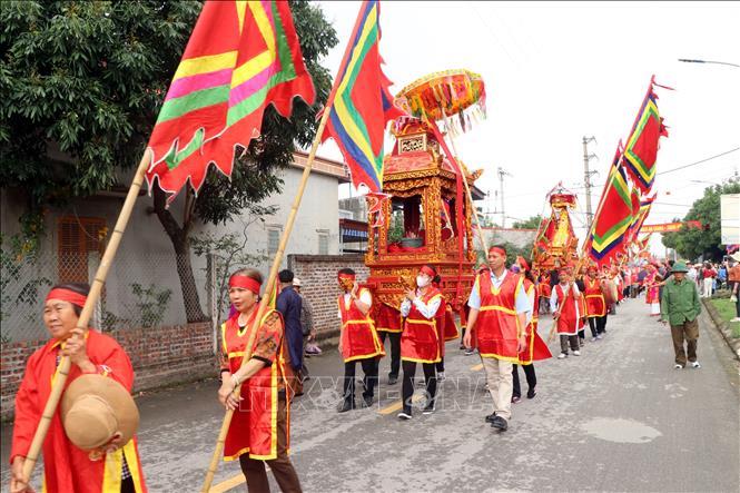 Lễ rước kiệu Thánh.