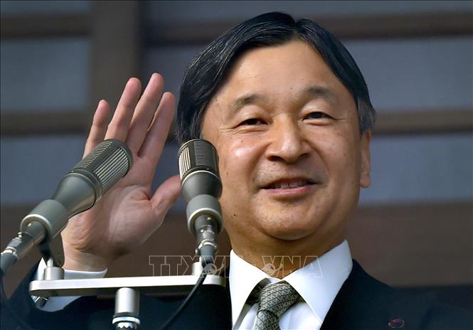 Nhật Hoàng Naruhito tại buổi lễ mừng Năm mới ở Tokyo, ngày 2/1/2020. Ảnh minh họa