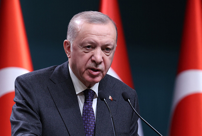 Tổng thống Thổ Nhĩ Kỳ Tayyip Erdogan.