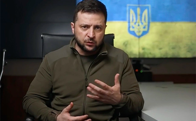 Tổng thống Ukraine Volodymyr Zelensky