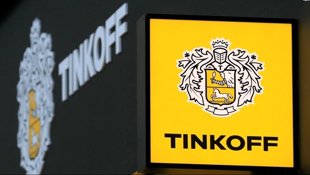 Biểu tượng của ngân hàng trực tuyến Tinkoff.