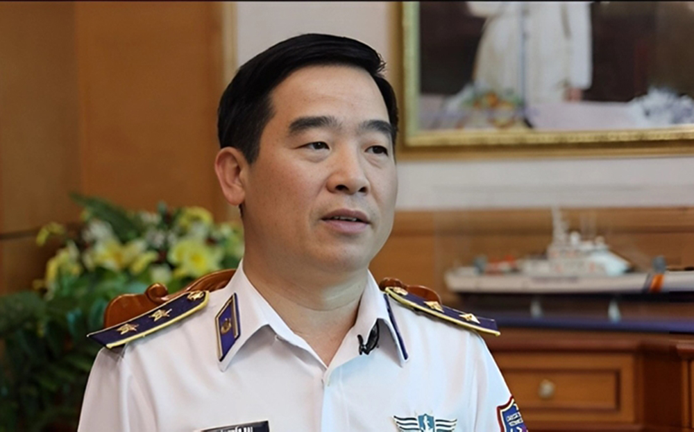 Trung tướng Bùi Quốc Oai, Bí thư Đảng ủy – Chính ủy Cảnh sát biển Việt Nam.