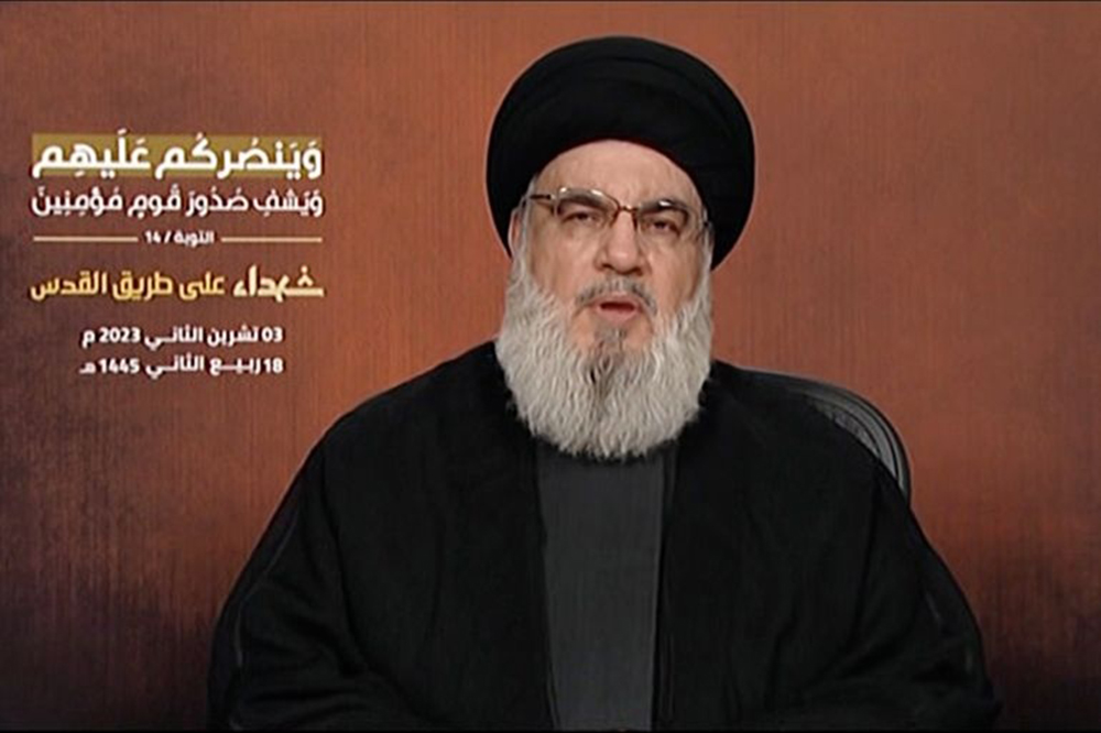 Thủ lĩnh lực lượng Hezbollah tại Lebanon, Hassan Nasrallah