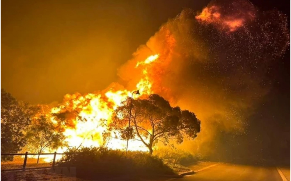 Hình ảnh cháy rừng tại Australia.