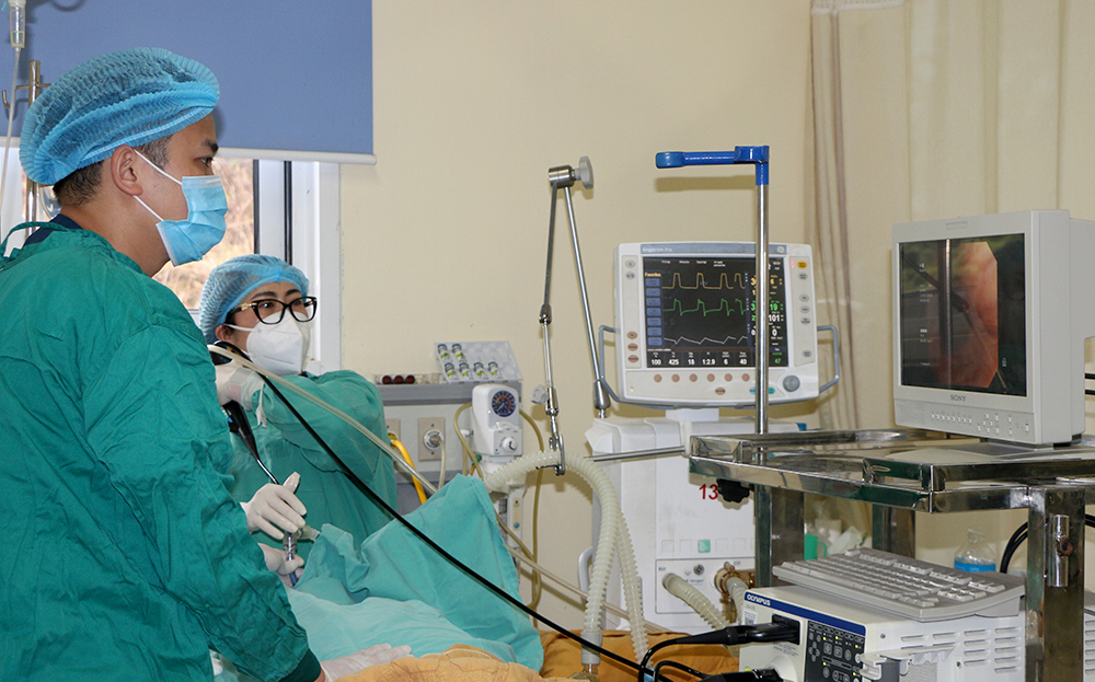 Trong năm 2023, Bệnh viện Đa khoa tỉnh thực hiện 35 kỹ thuật mới trong khám và điều trị.