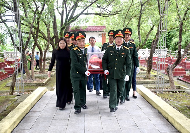 Tháng 6/2023, UBND tỉnh Yên Bái đã trang trọng tổ chức Lễ đón nhận, truy điệu và an táng hài cốt liệt sĩ Lò Văn Nối hy sinh tại nước Cộng hoà Dân chủ nhân dân Lào.
