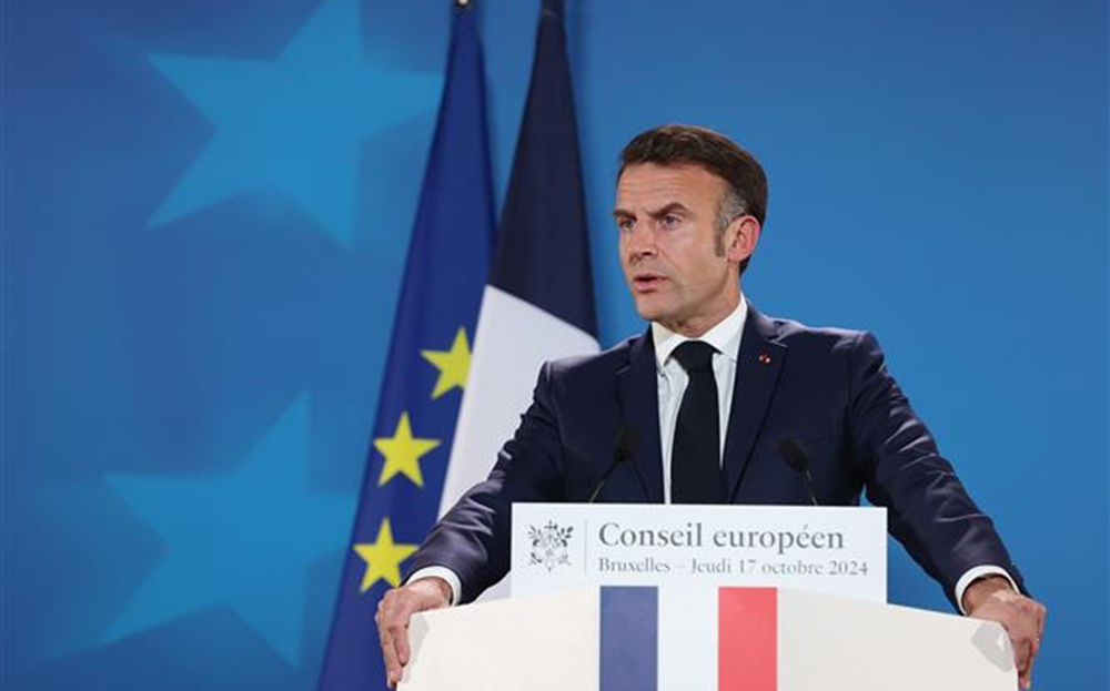 Tổng thống Pháp Emmanuel Macron. Ảnh tư liệu