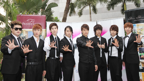 Nhóm Super Junior từng đến Hà Nội vào tháng 3-2010