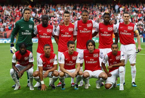 Đội hình 1 của Arsenal
