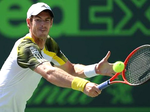 Andy Murray vào bán kết Miami Open.