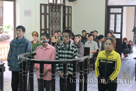 Vụ án ma túy xét xử tại Tòa án nhân dân thành phố Yên Bái.