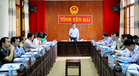 Đồng chí Dương Văn Tiến – Phó Chủ tịch UBND tỉnh phát biểu kết luận Hội nghị



