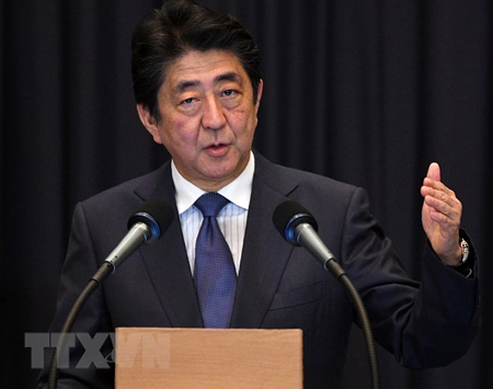 Thủ tướng Nhật Bản Shinzo Abe.