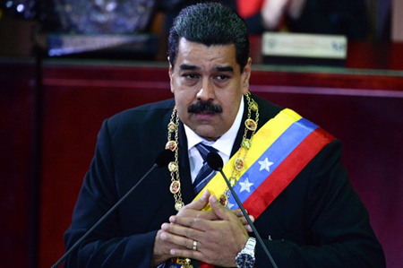 Tổng thống Venezuela Nicolas Maduro.