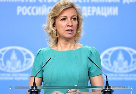 Phát ngôn viên Bộ Ngoại giao Maria Zakharova.
