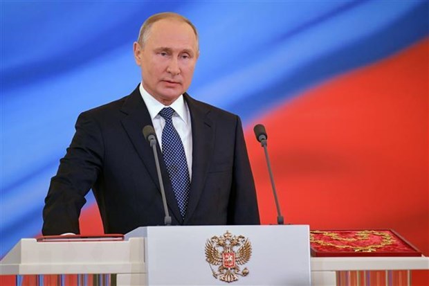 Tổng thống Nga Vladimir Putin.