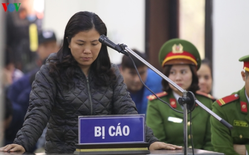Bị cáo Lê Thị Lan Thanh tiếp tục kêu oan đối với tội danh 