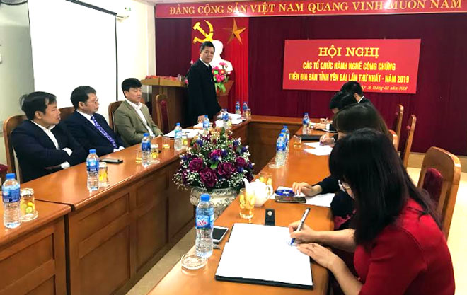 Hội nghị Các tổ chức hành nghề công chứng trên địa bàn tỉnh Yên Bái năm 2019.
