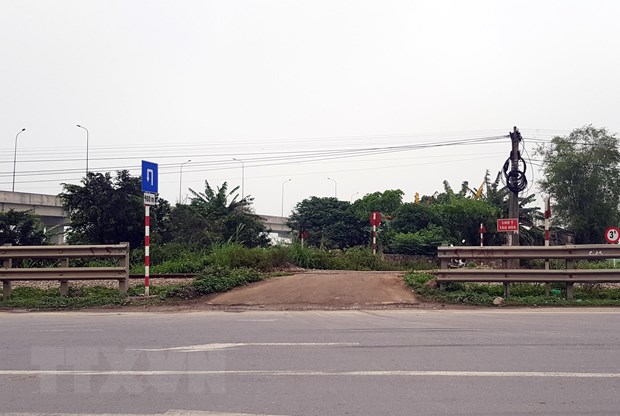 Vị trí xảy ra tai nạn tàu hỏa làm 2 người chết tại Nam Định.