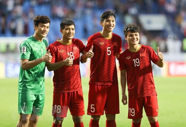 Các cầu thủ U23 Việt Nam.