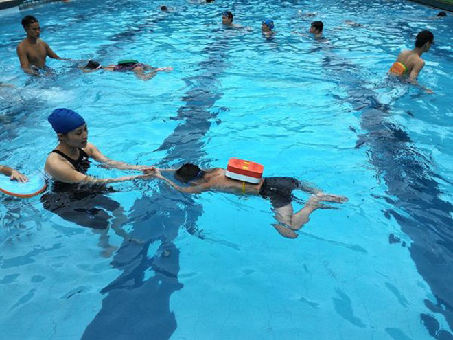 Dạy bơi cho trẻ em là giải pháp phòng, chống đuối nước hiệu quả.