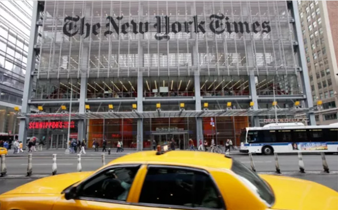 The New York Times là một trong các tờ báo của Mỹ mà các nhà báo sẽ bị ảnh hưởng.