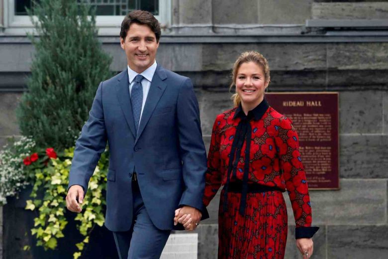 Thủ tướng Canada Justin Trudeau và phu nhân Sophie (ngày 11/9/2019).