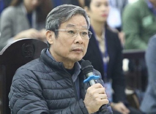 Ông Nguyễn Bắc Son tại phiên tòa sơ thẩm hồi tháng 12-2019.