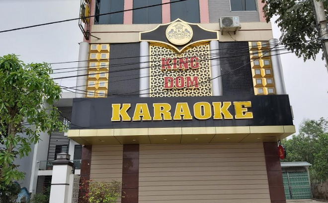 Quán Karaoke KingDom trên đường Nguyễn Tất Thành đã đóng cửa.