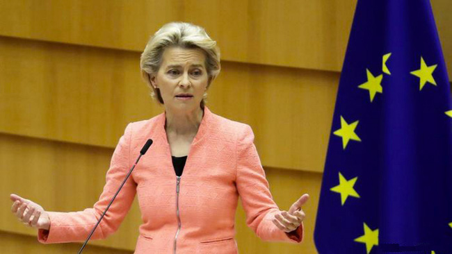 Chủ tịch Ủy ban châu Âu Ursula Von der Leyen.