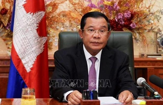 Thủ tướng Campuchia Samdech Techo Hun Sen.