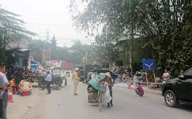 Vụ tai nạn giao thông trên địa bàn xã Văn Phú, thành phố Yên Bái xảy ra vào ngày 7/3