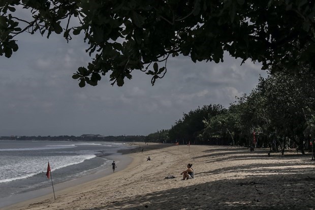 Bali vắng bóng người do dịch bệnh.