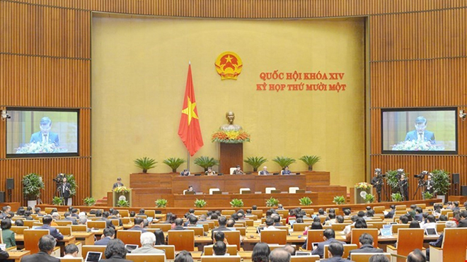 Toàn cảnh kỳ họp.