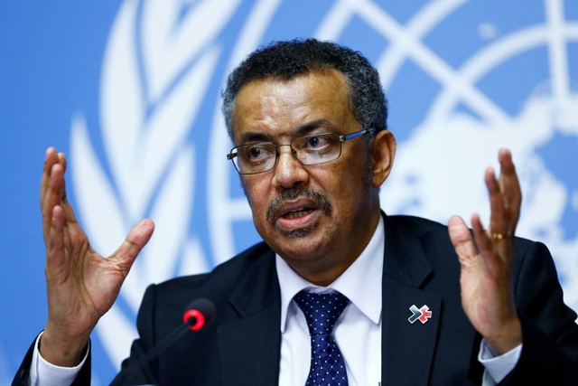 Tổng giám đốc WHO Tedros Adhanom Ghebreyesus