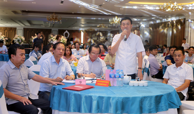 Phó Chủ tịch UBND tỉnh Nguyễn Chiến Thắng phát biểu tại Chương trình 