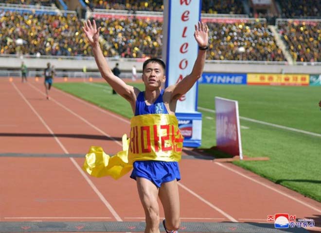 Giải marathon ở Triều Tiên bị hủy.