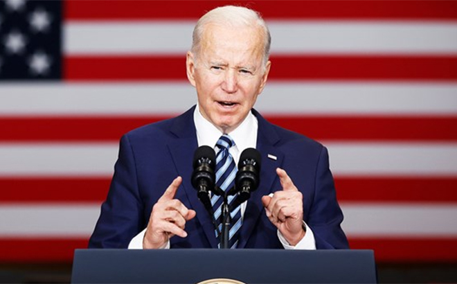 Tổng thống Mỹ Joe Biden.